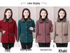 Women's Fleece Lapel Coat - Winter Casual Lamb Wool for Middle-Aged & Elderly