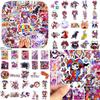 Amazing Digital Circus Cartoon Stickers 60 Count Fun And Unique Designs Car Decals