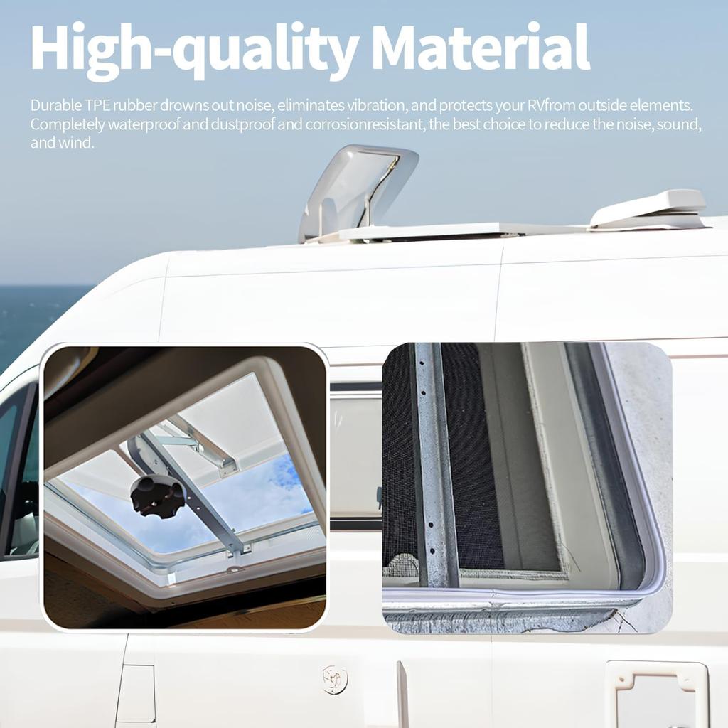 RV Roof Vent Seal 118",RV Seal Replacement For RV Vent Covers For Roof Replacement Gasket