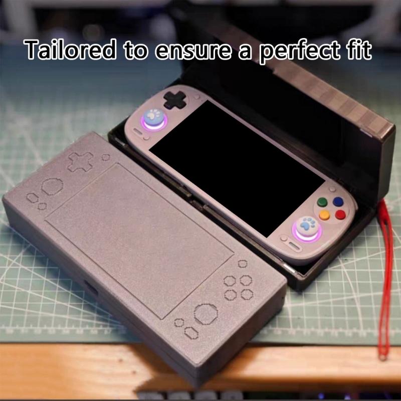 Console Storage Box Scratchproof 3D Printed Case Protector Hard Case for Retroid Pocket 5 Portable Box Impact Resistant