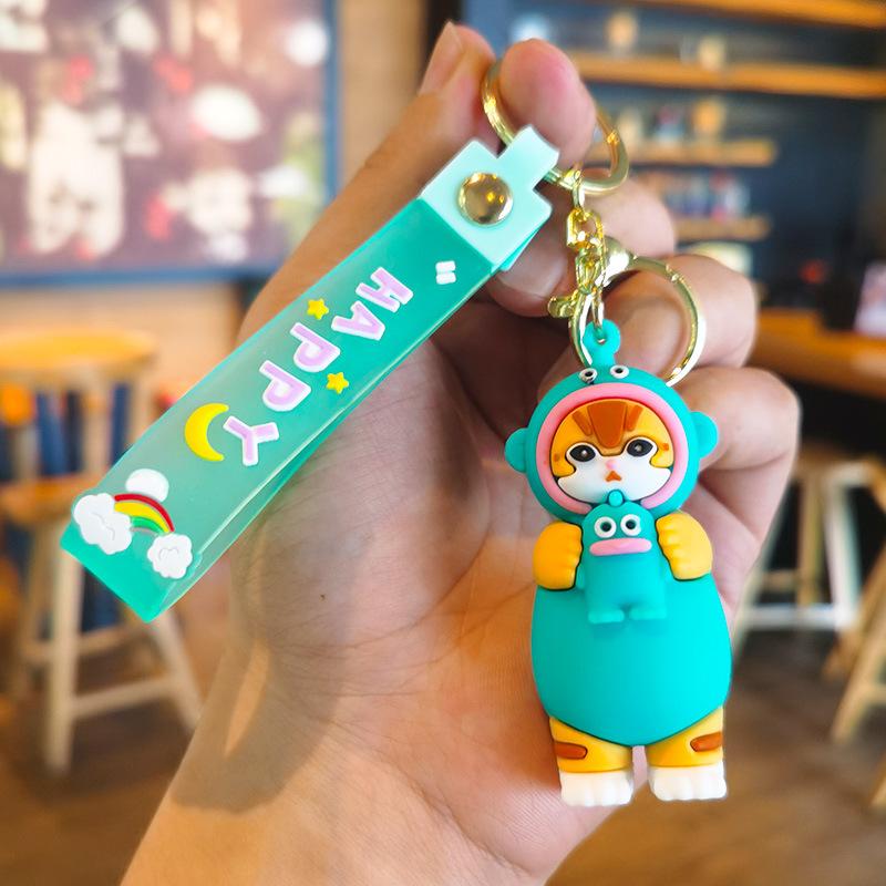 Cat Sanrio Keychain Kuroromi Sanrio Keychain Cartoon Doll Cute Keychain Sanrio Gift Kawaii Cute Personalized Gifts Y2k Fashion