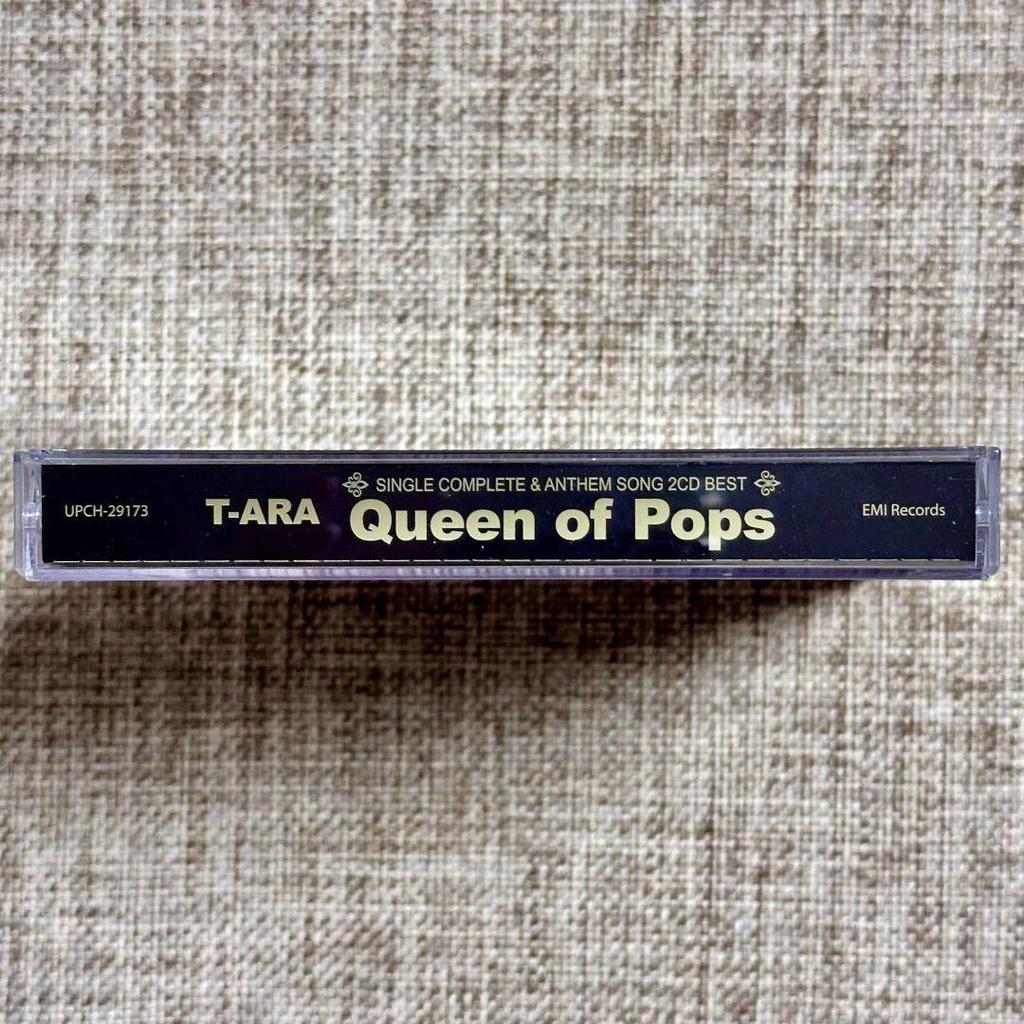[USED] T-ARA Queen Pops SINGLE COLLECTION 2-disc set