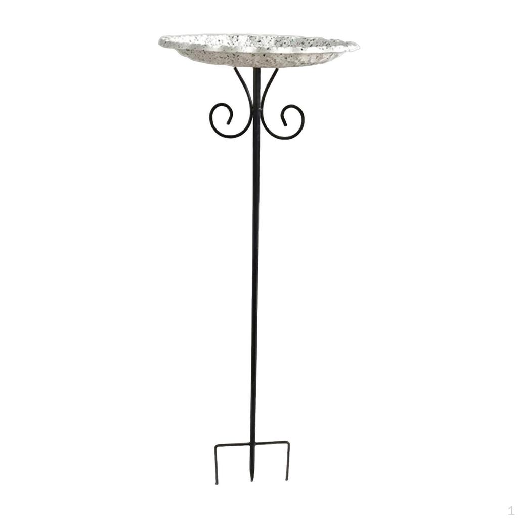 Bird Bath Bowl Feeder Birdfeeder Birdbath for Garden Fence Outside Deck Yard