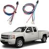 2x Signal Tow Mirrors Wiring Harness For 2014-18 Chevy Silverado GMC Sierra 1500