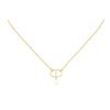 DIOR Resin Metal Necklaces Women's Gold N1390PTCRS-D301