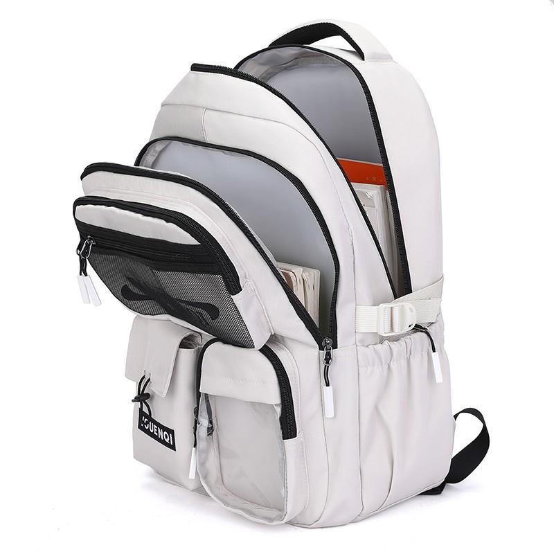 New schoolbag lightweight large capacity female junior high school students fashion trend backpack computer bag boys