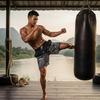 Bubble Boxing Muay Thai Kickboxing Training Shorts Print Quick Dry Martial Art Boxer Unisex Men Women Kid Fighting Fitness Sport Gym Workout