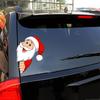 Christmas Car Decal Sticker Creative Window Bumper Sticker with and for Holiday Vehicle Decoration