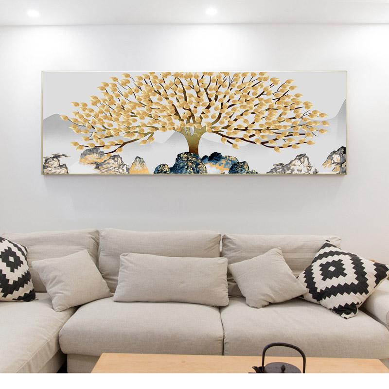 Abstract Tree of Life Oil Canvas Painting Landscape Posters and Prints Wall Art Pictures Cuadros Living Room Home Decor No Frame