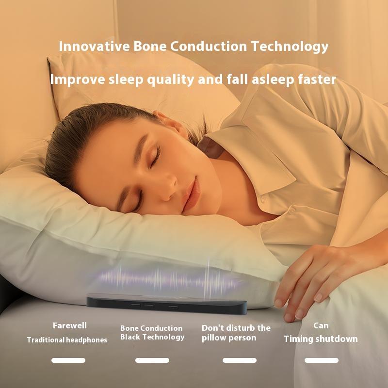 SMB-07 Smart Bone Conduction Sleep Aid Under Pillow Music Box Wireless Bluetooth-Compatible Speaker