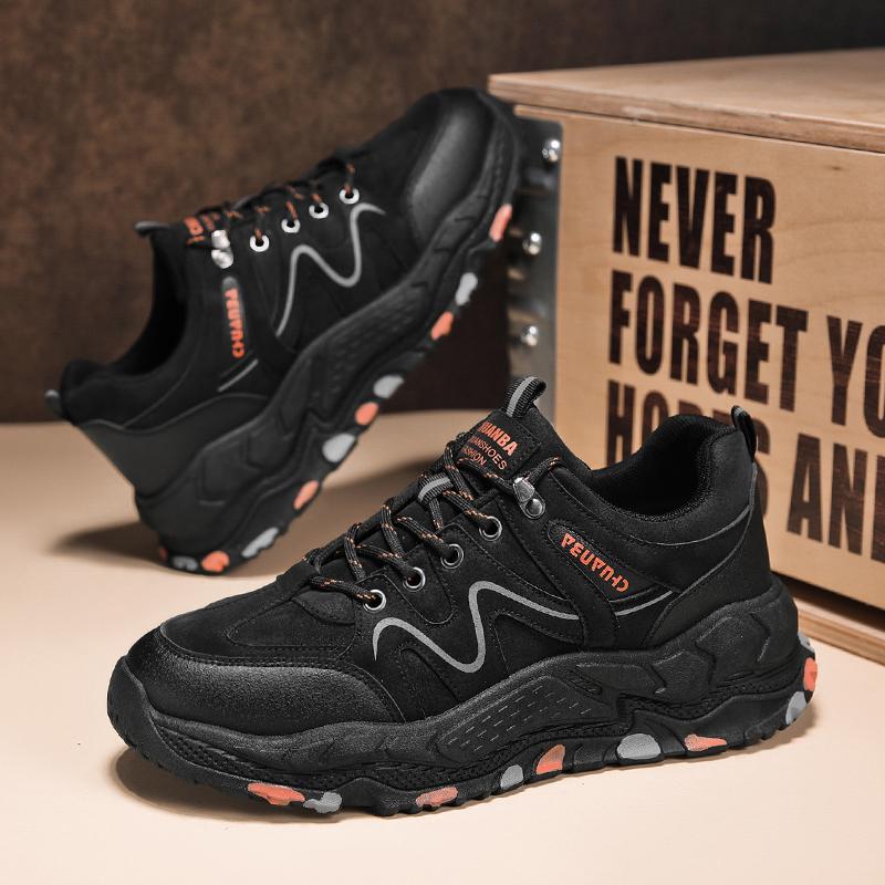 New Men's Fashion Casual Low Top Sports Shoes Students Thick Sole Comfortable Sneakers Boys Male Classic Breathable Basketball Shoes