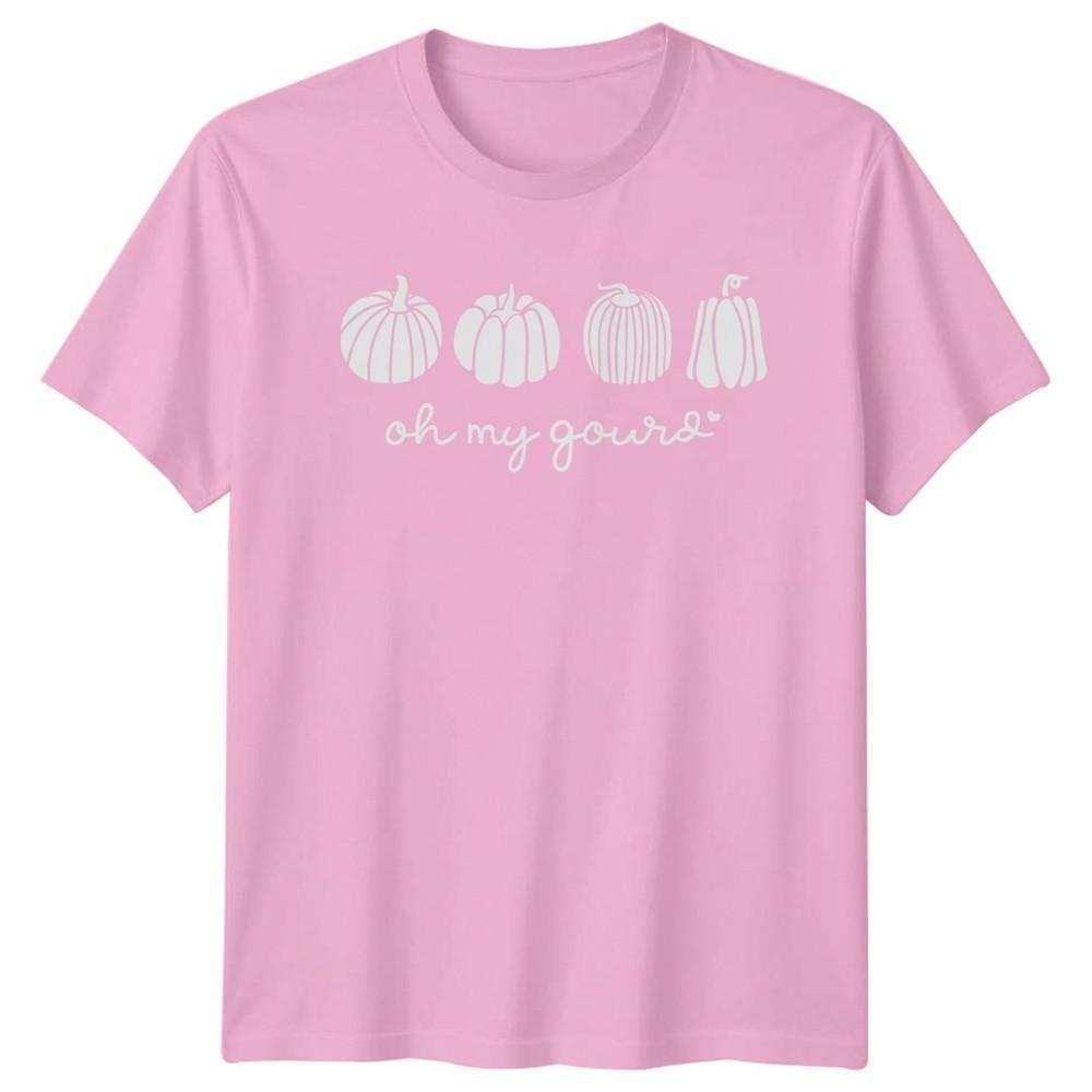 Oh My Gourd Fall Holidays Unisexs TShirt Unisexs Tee Graphic Unisex Top Pun Humor