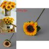 Sunflower Silk Floral Decor For Wedding Photography Home Office Styling