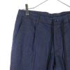 Beauty Products VIGANO Striped Pattern Wool Pants 46 Navy Men's Used