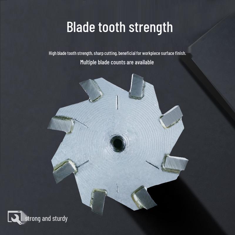 Carbide Insert T-Slot Cutter, Straight Shank, T-Type, Diameters: 32, 3, 4, 5, 6, 8, 10, 12, 14