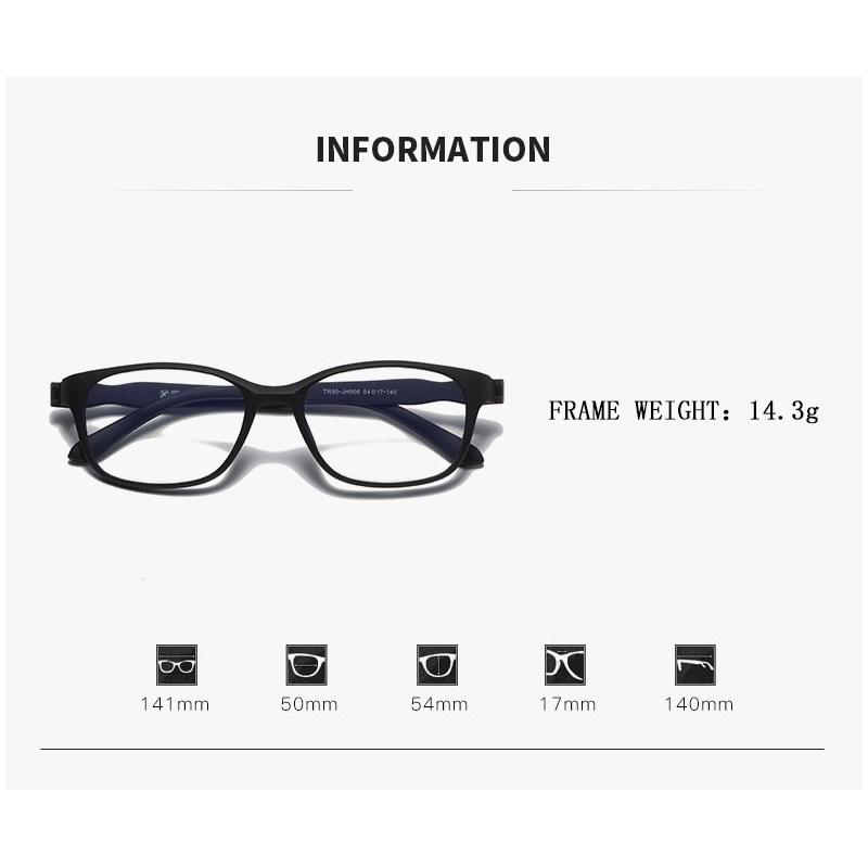 Presbyopia High-end Fashion Ultra Light Tr Display Youthful Anti Blue Light Small Frame High-definition Presbyopia Glasses JH908