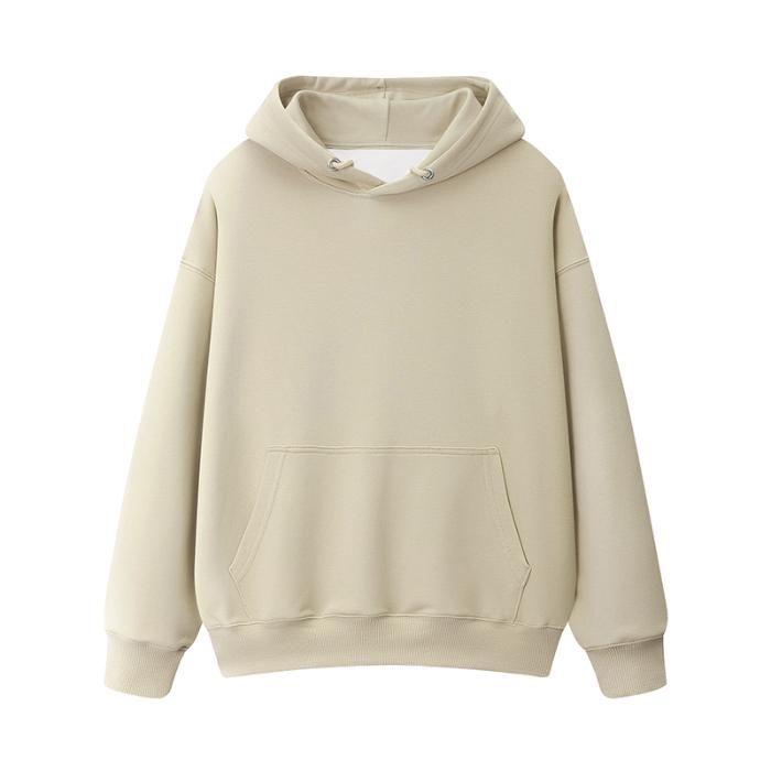 autumn Large size 330g Cotton thin Hooded Sweater Men's casual oversized Pullovers Hoodie Women Sweatshirt male solid all-match streetwear UNISEX