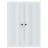 Wall Mounted Cabinet White 66 x 34.5 x 90 cm Engineered Wood