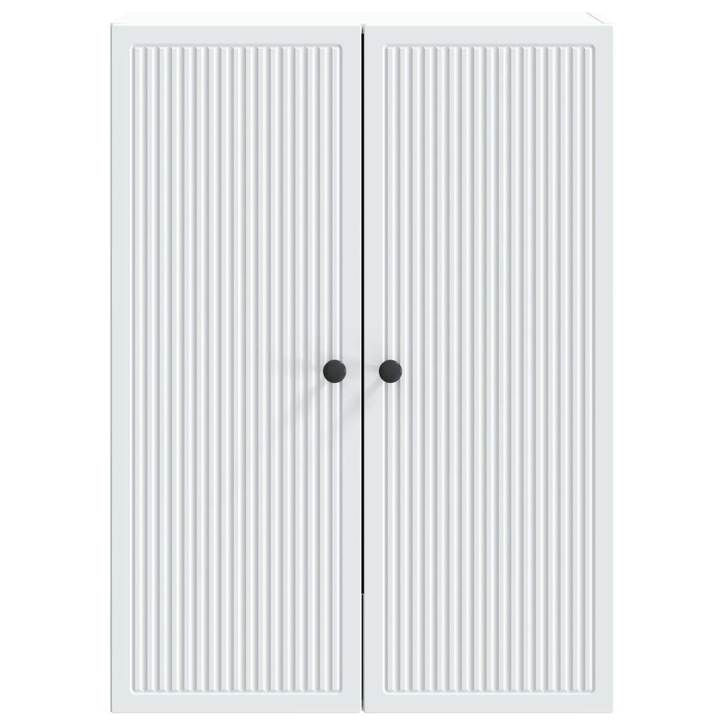 Wall Mounted Cabinet White 66 x 34.5 x 90 cm Engineered Wood