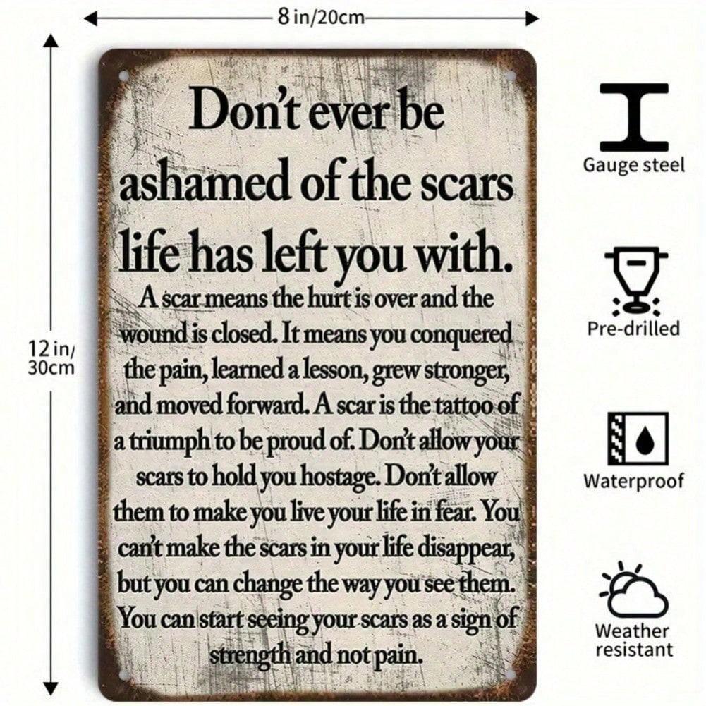 

Vintage Metal Motivational Sign Inspirational Wall Art Rustic Tin Decor Perfect For Living Room Office Home 8x12 Inches 20x30cm 20x30 разноцветный