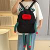 New Kawaii Rucksack Cartoon Plush Frog Children's School Backpack Lightweight Large Capacity Book Bags Learning Supplies