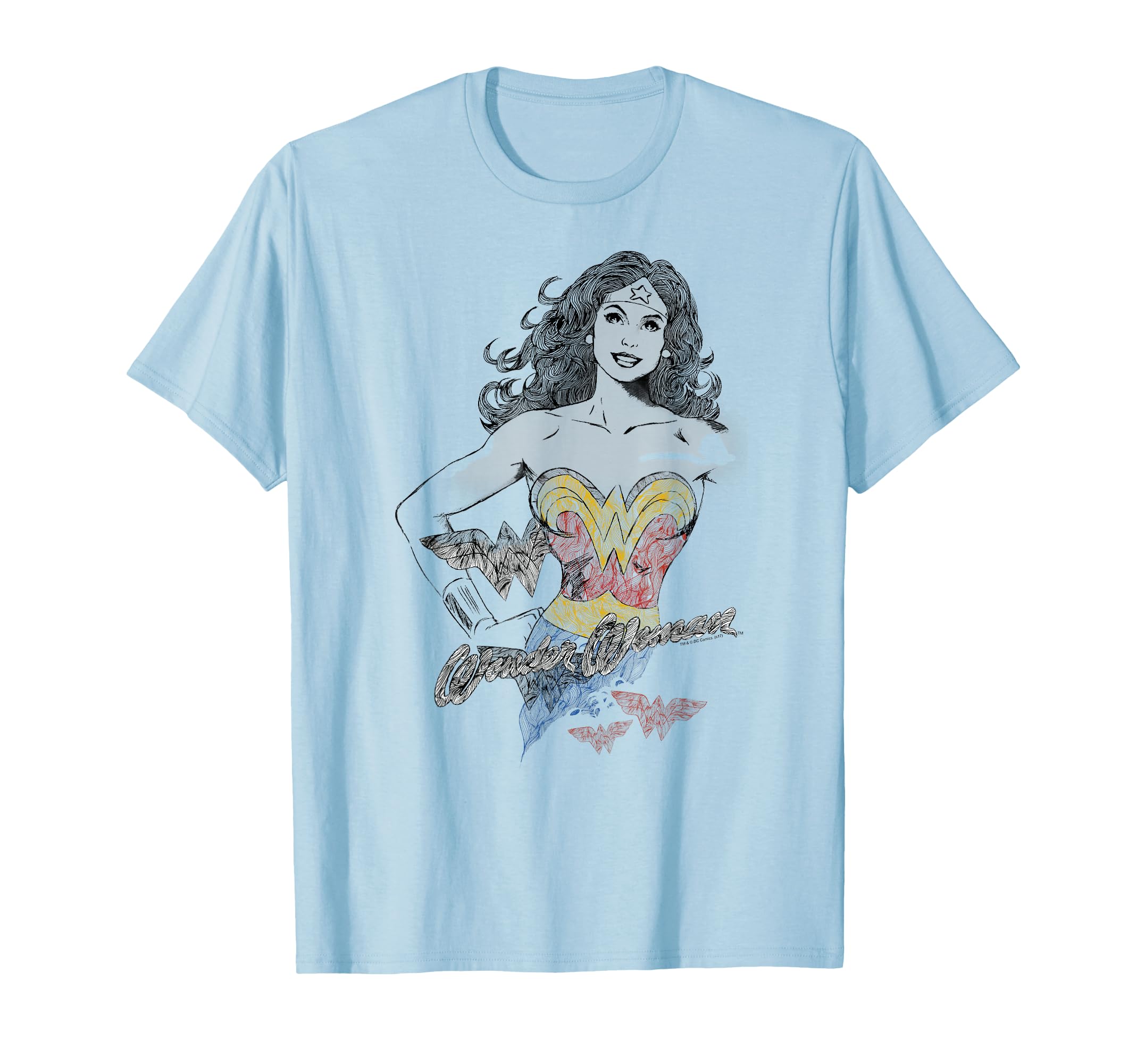 

Wonder Woman Wonder Wavy Line T-Shirt