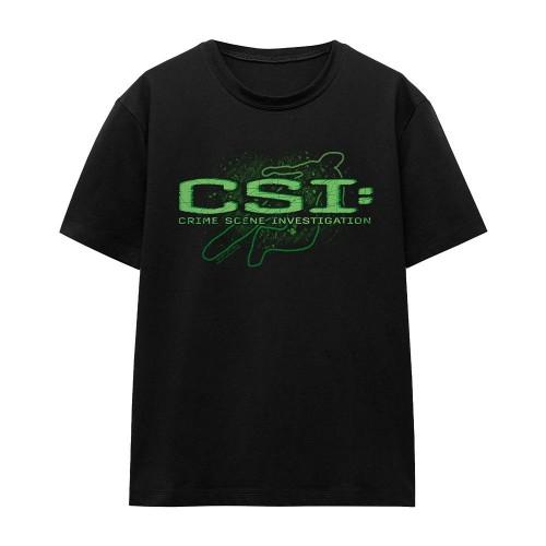 CSI Unisex Adult Shadow Sketch T-Shirt
