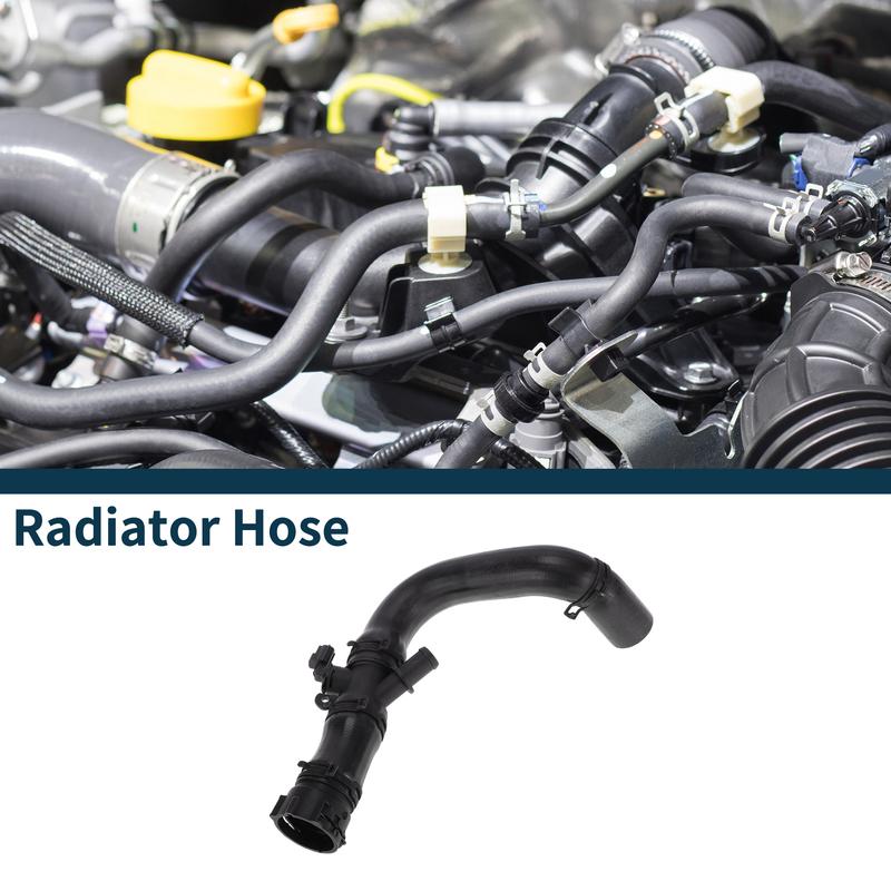 

X Autohaux Radiator Hose Heater Hose for Land Rover Range Rover Sport 5.0L 2010-2013 No.LR013684 Rubber Coolant Pipe Black 1 Pc