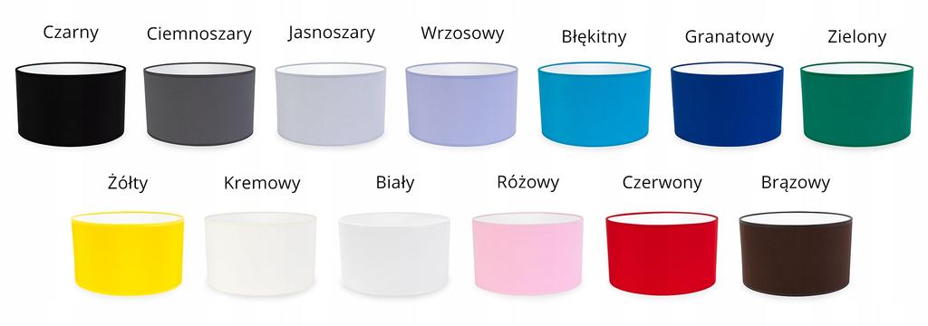 Modern lampshade 35CM matero choice of 13 colors