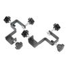 Drawer Front Mounting Clamp Steel Right Angle Drawer Installation Clips for Carpenter Wood Working