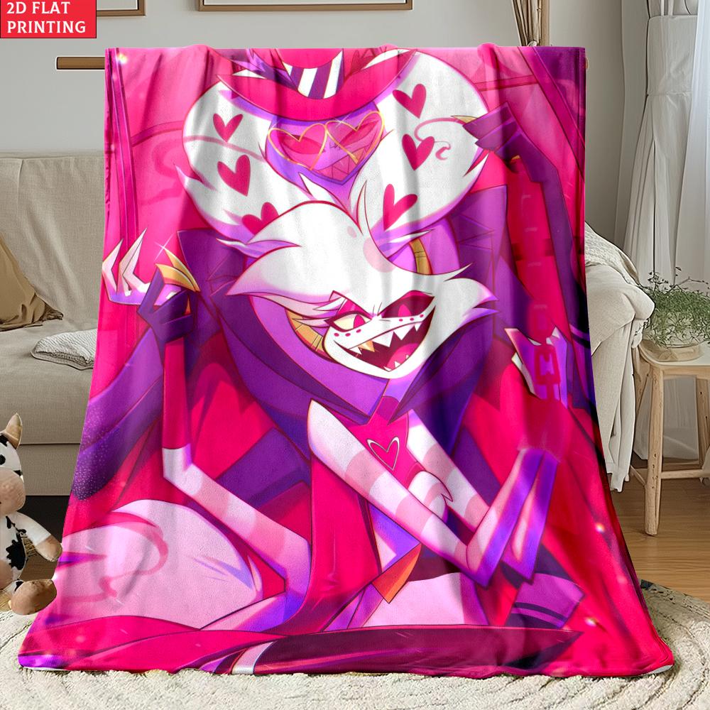 

Anime thin Flannel Blanket for Bedrooms,Living Rooms,Sofas Blankets,Offices,Lunch Breaks,Picnics,blankets fluffy blanket 130x150cm
