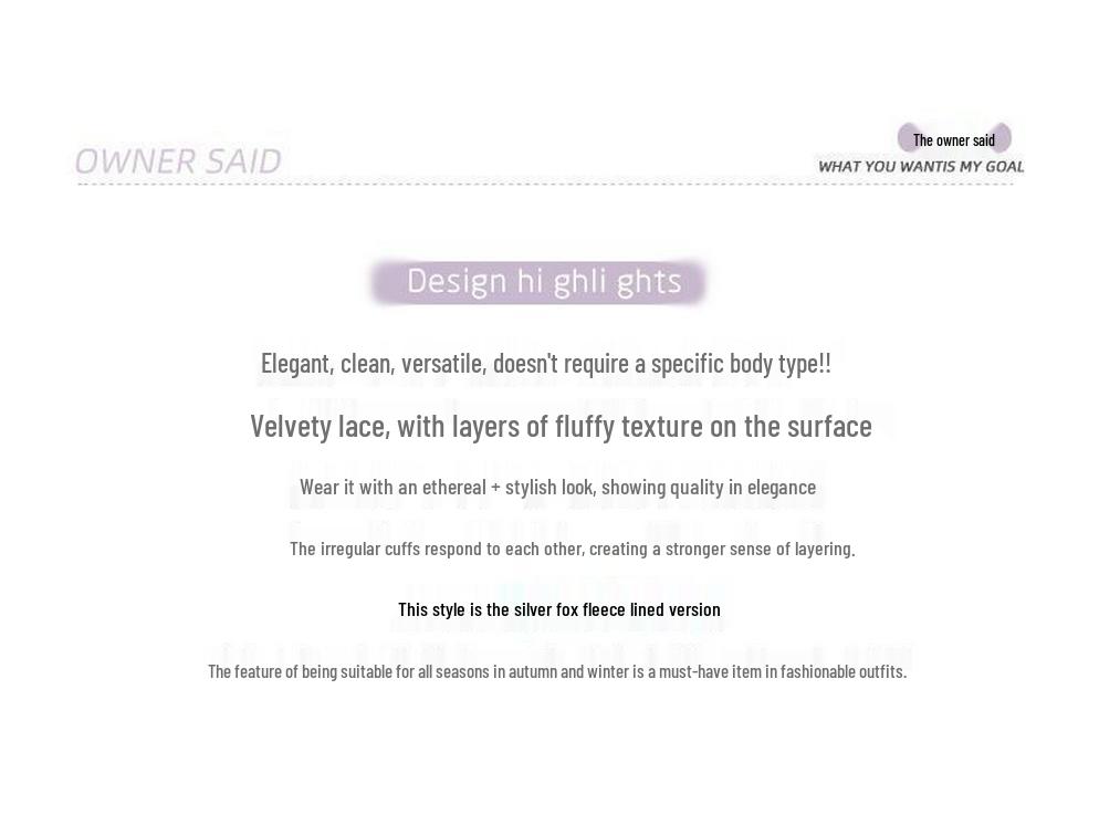 Dámský zimní top s krajkou a vysokým límcem, zateplený fleecem, slim fit - Hřejivý a všestranný