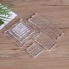 Handmade Tool Clear Stamping Tools Transparent Stamp Block Pad Acrylic Stamp Blocks  Student Use