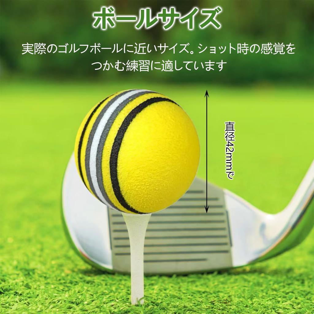 Golf Practice Balls, Urethane Balls, Sponge Balls, Set of 20,