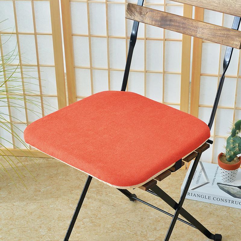 Memory cotton Soft Cushion Square Home Dining Chair Mat Four Seasons Office Classroom Chair Cushion Simple Non-slip Stool Pad