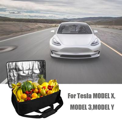 Car Front Spare Box Eco-Friendly Durable Foldable Cargo Storage Box For Tesla  MODEL 3 X Y  Insulation Cooler Bag