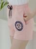 LA MAISON STUDIO Women'S Embossed Embroidery Le Ris Shorts Pink Navy (Fcc2Pt501W)