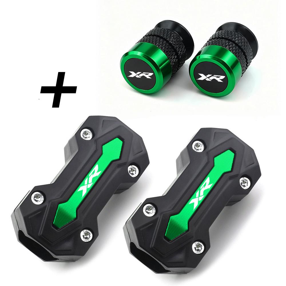 Motorcycle Crash Bars Engine Frame Bumper Guards Protector Anti-drop & Valve Caps Accessories For Bmw S1000XR S1000 XR S 1000XR