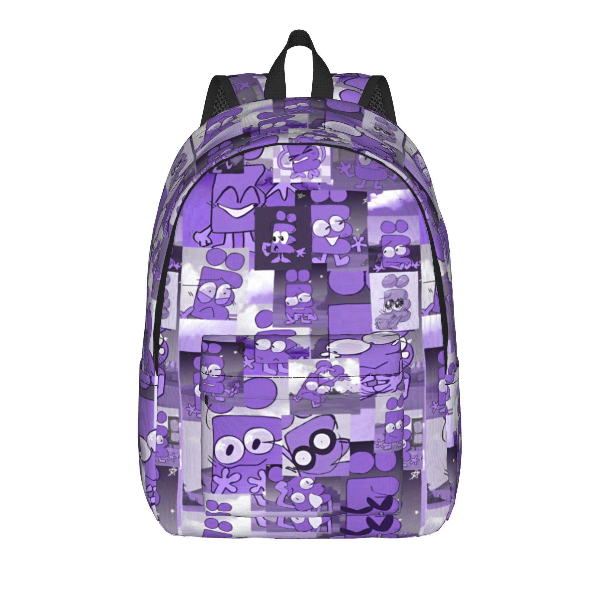 BFDI Tiener Dagelijkse Rugzak Veldleren Professionele Battle for Dream Island Dagrugzak voor Mannen Vrouwen Laptop Stoffen Tassen M