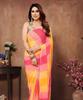 Trending Indian Ready To Wear Yellow Georgette Silk Saree