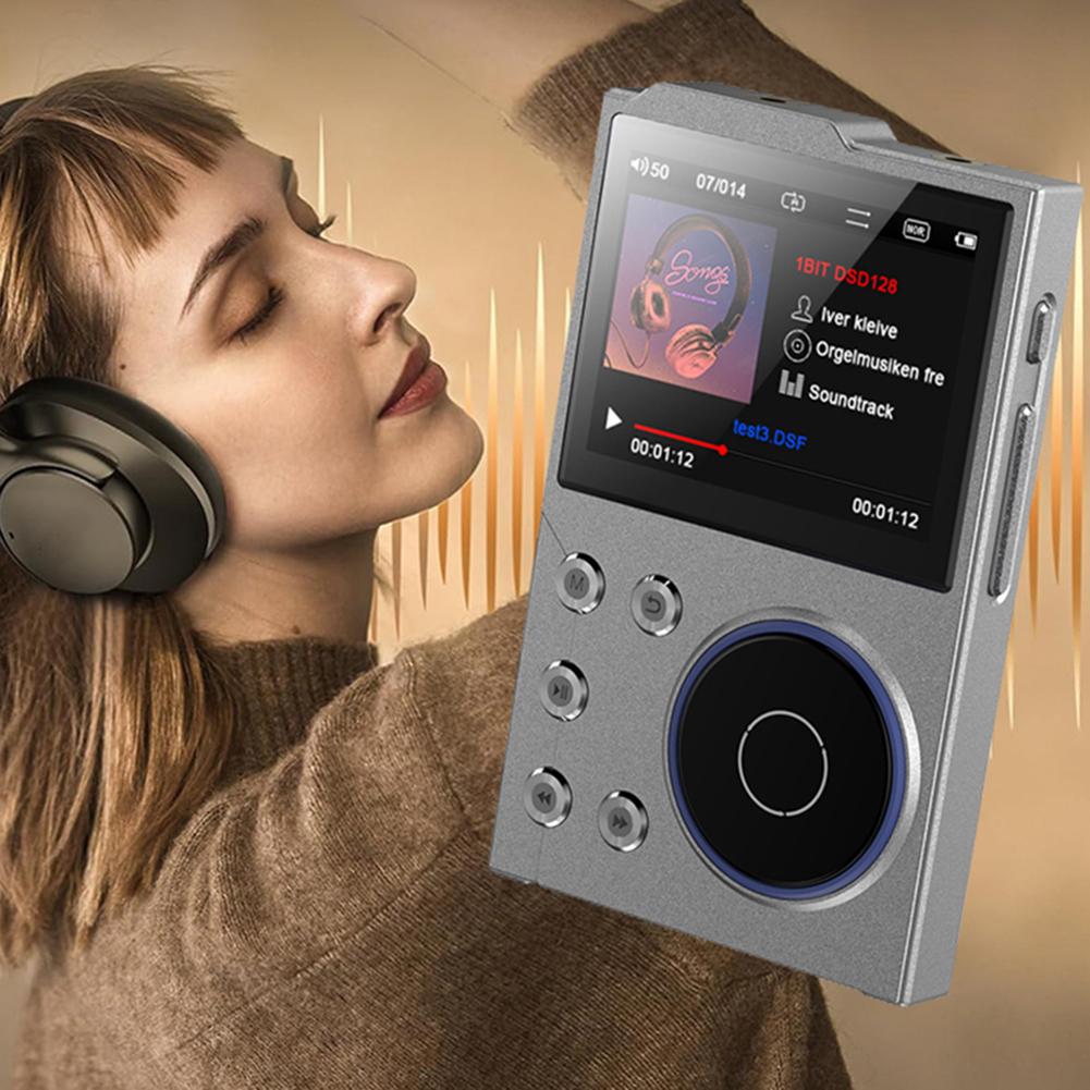 HiFi MP3 Player Portable Audio Player HiFi Lossless Audio Player Portable Digital Audio Music Player Support Up To 256GB