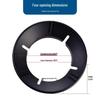Enamel Windproof Flame Concentrating Gas Stove Ring