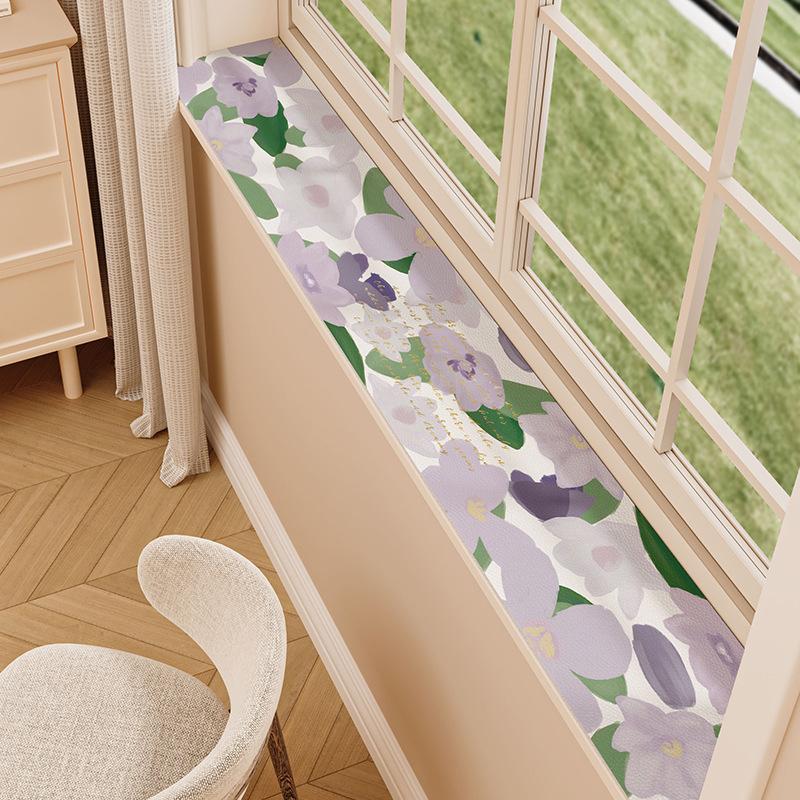 Bardzo Wąska Podkładka na Parapet Wodoodporna Podkładka Ochronna Przed Kurzem Podkładka Ochronna Ochrona Przed Słońcem Miękka Bez Diatomowa Zmywalna Podkładka na Parapet