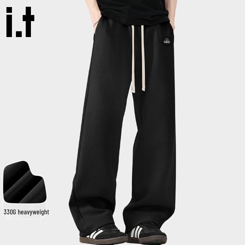 Fingercroxx IT Men's Straight-Leg Casual Trousers
