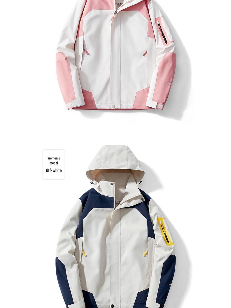 Unisex Waterproof Windbreaker: Spring/Autumn Thin Style, Custom Logo for Group Orders