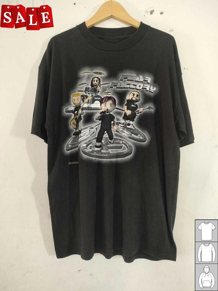 

New Popular FEAR FACTORY Gift For Fans Unisex All Size Shirt WE596 Unisex T-Shirt XL