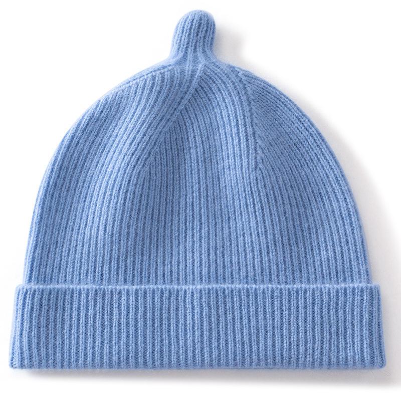 Cashmere Baby Knit Hat - Autumn/Winter Cute & Warm for Boys and Girls
