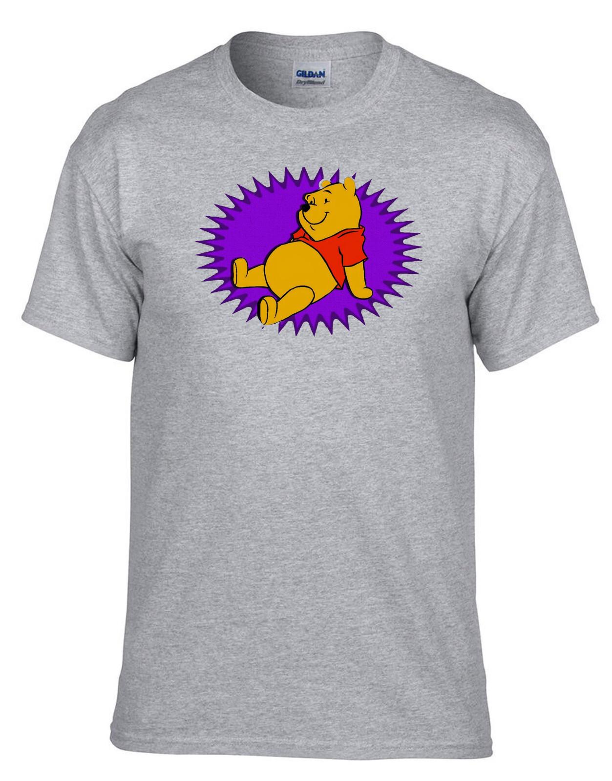 26 WINNIE PUCH Grey T-Shirt -350_Grey- Unisex T-Shirt M