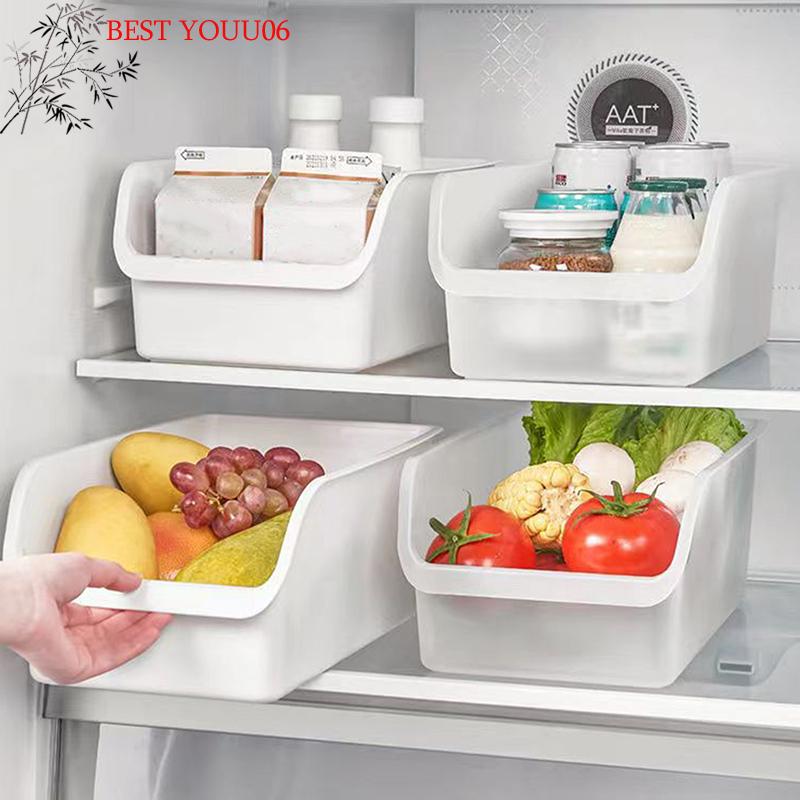 Hot Multifunctional Kitchen Sundries Storage Box Spices Holder Refrigerator Fruit Storage Box Cabinet Drawer Storage Container