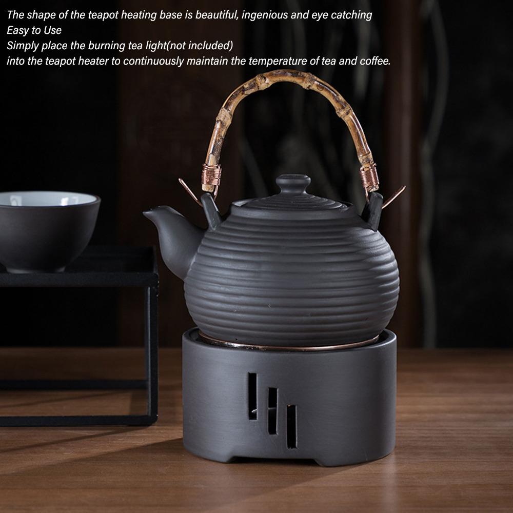 Iron Mat Teapot Warmer Kit Decorative Design Teapot Heater Teapot Heating Base  Tea